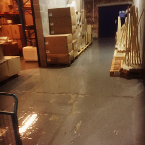Warehouse Floor Cleaning