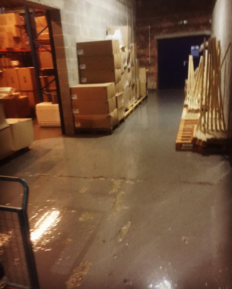 Warehouse Floor Cleaning