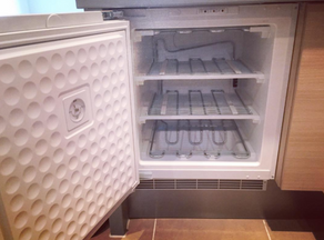clean freezer