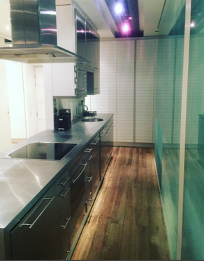 Cleaning a High Gloss Kitchen