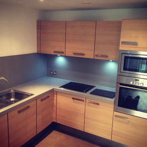 clean kitchen for the new tenants and landlord